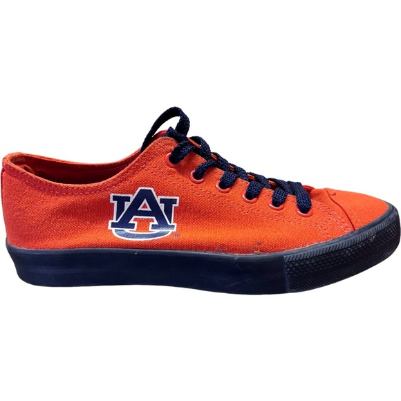 Auburn University Tigers Size Mens 6 or Womens 8 Textile Shoes Reversus - Picture 2 of 9